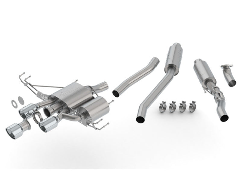 Borla 140738 2017-2018 Honda Civic Type-R Cat-Back Exhaust