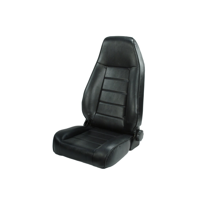Rugged Ridge 13402.01 High-Back Front Seat Reclinable Black 76-02 CJ&Wrangle