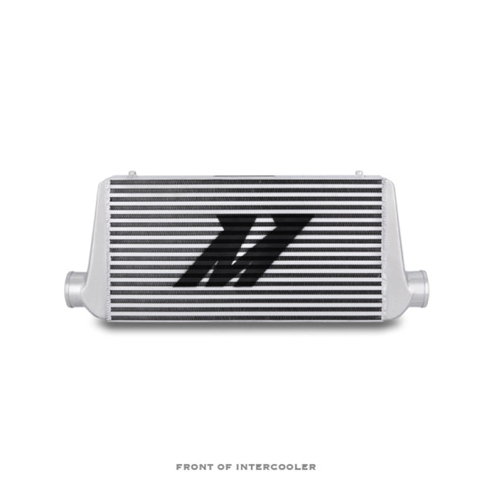Mishimoto MMINT-UR Universal Silver R Line Intercooler Overall Size: 31x12x4 Core Size: 24x12x4 Inlet / Outle