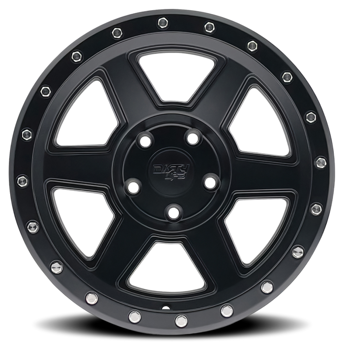 Dirty Life 9315-7983MB12 9315 Compound 17x9 / 6x139.7 BP / -12mm Offset / 106mm Hub Matte Black Wheel