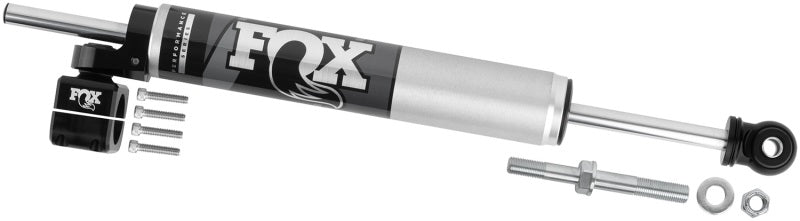 FOX 985-02-122 Fox 2007+ Jeep JK 8.2in 2.0 Tie Rod Clamp Steering Stabilizer