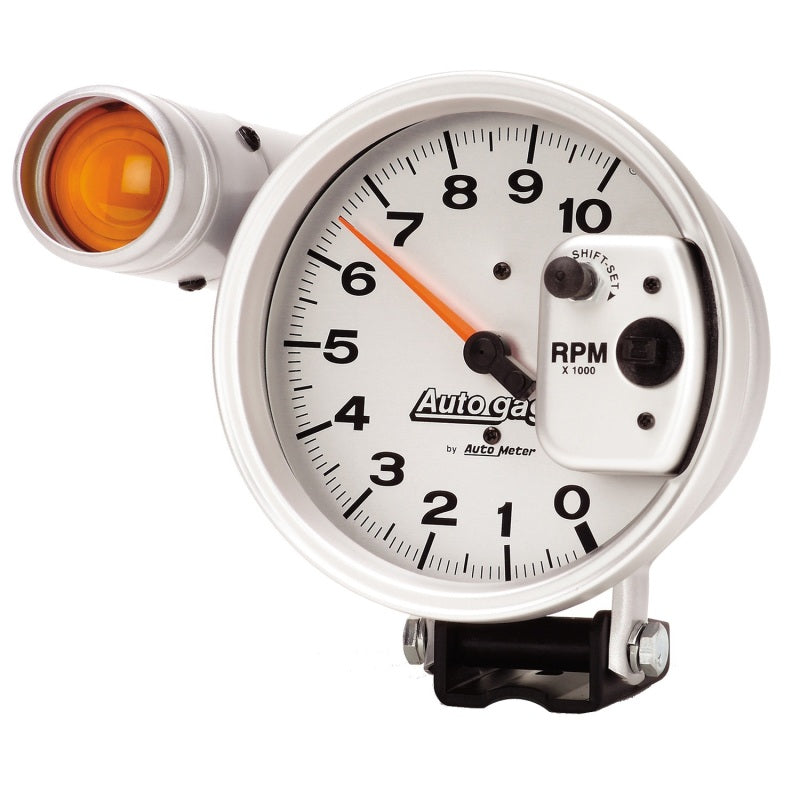 Autometer ATM233911 5in Auto Gauge Tach -10K Silver Face