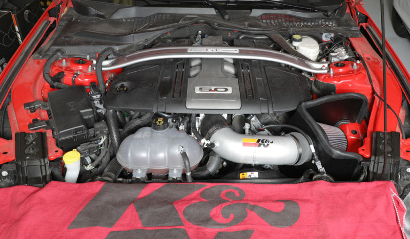 K&N Engineering 69-3540TP K&N 2018 Ford Mustang GT V8 5.0L F/I Typhoon Air Intake