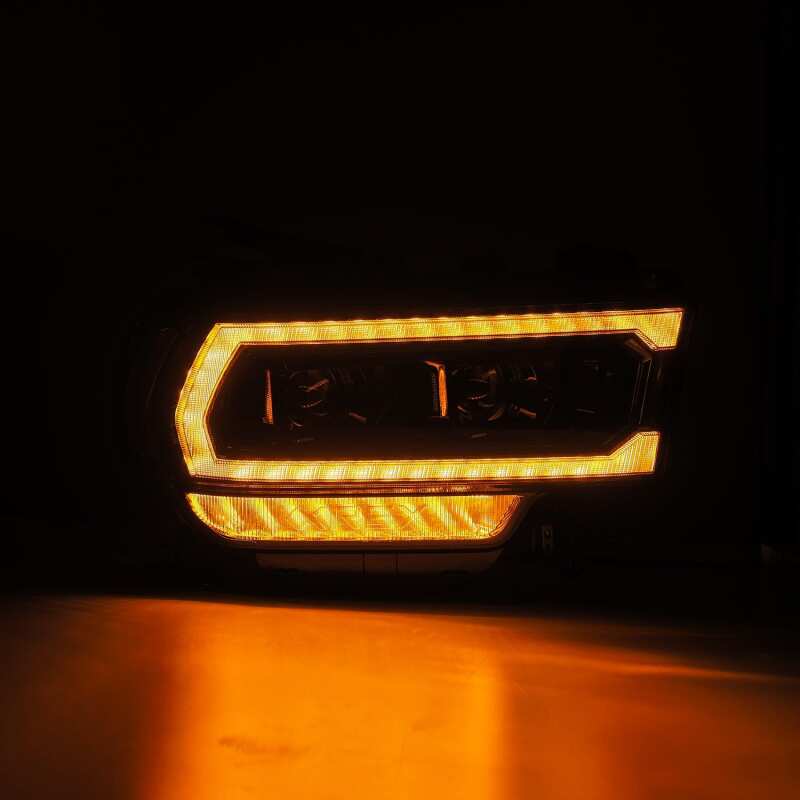 AlphaRex 880546 19-21 RAM 2500 PRO-Series Projector Headlights Plank Style Alpha Black w/Activation Light