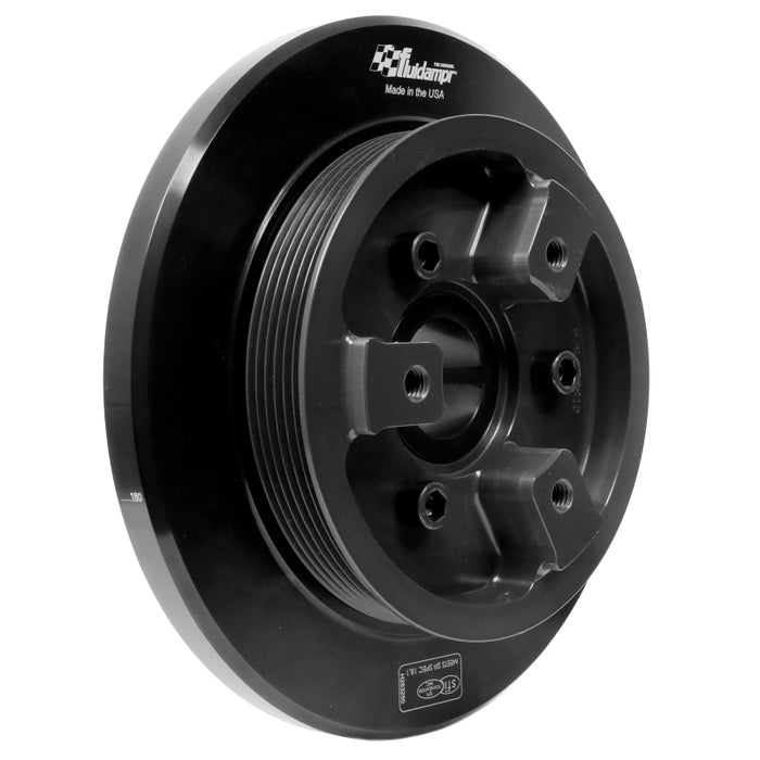Fluidampr 840821 90-05 Toyota 1JZ/2JZ I6 Steel 8.5in Dia Dry Sump Pulley Internally Balanced Damper