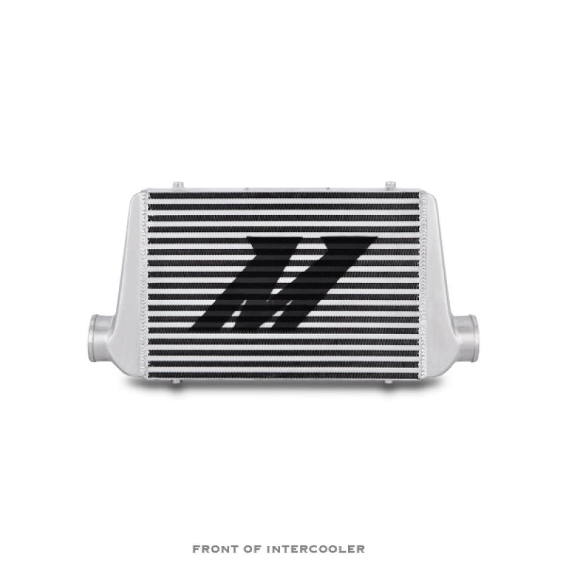 Mishimoto MMINT-UG Universal Silver G Line Bar & Plate Intercooler Overall Size: 24.5x11.75x3 Core Size: 17.5