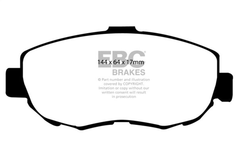 EBC DP41223R 93-97 Lexus GS300 3.0 Yellowstuff Front Brake Pads