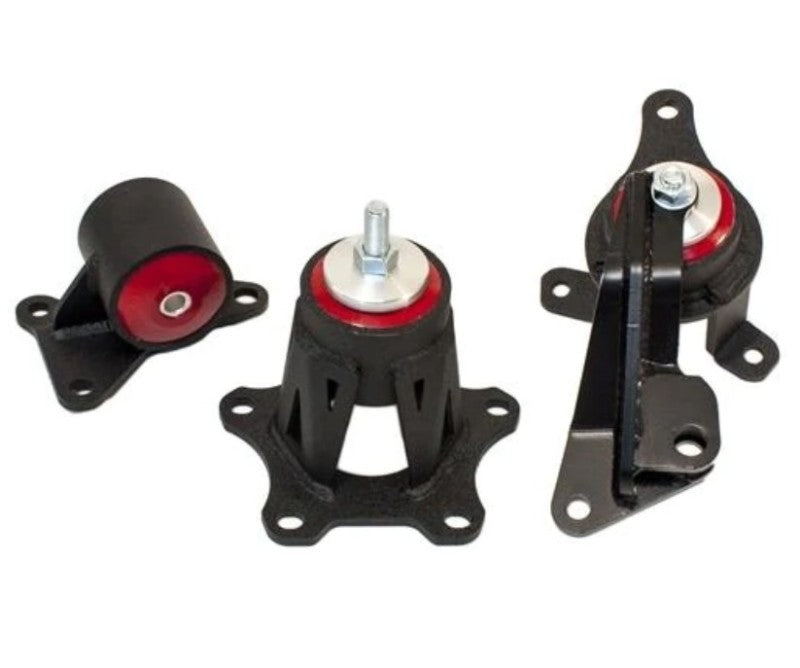 Innovative Mounts 20251-75A Innovative 98-02 Accord F-Series Black Steel Mounts 75A Bushings (Auto Trans)