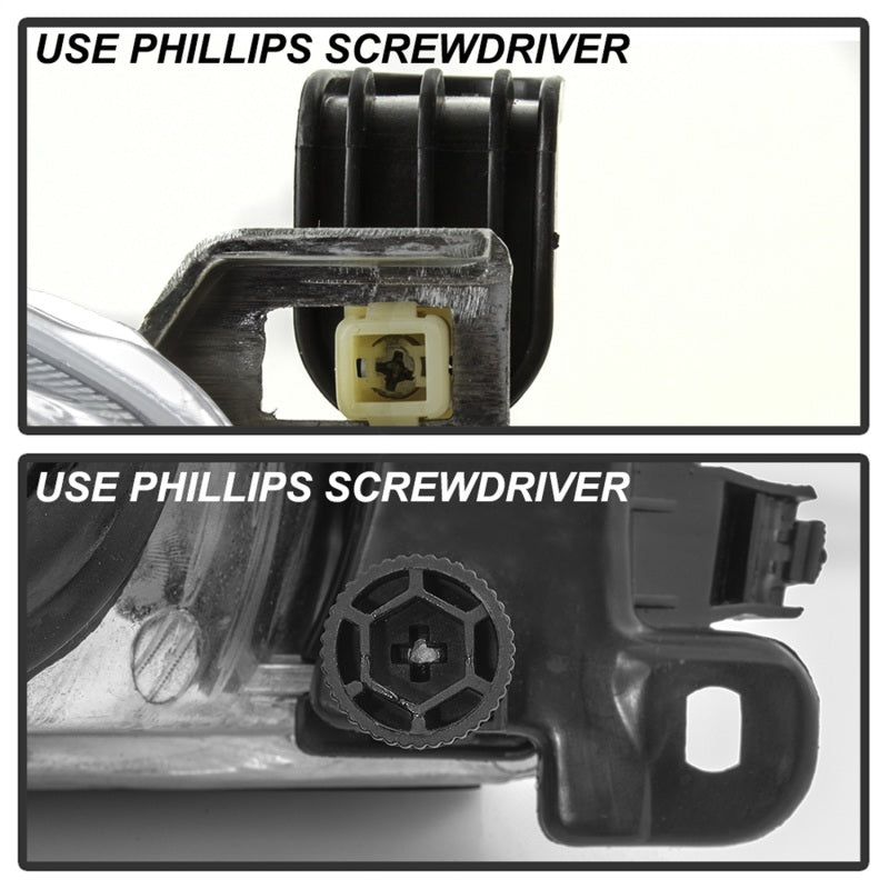 SPYDER 9042836 xTune 97-99 Toyota Camry 4pc OEM Style Headlights w/Corner Lights - Black (HD-JH-TCAM97-SET-BK)