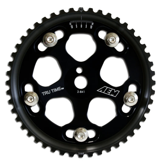 AEM 23-831BK Evo 8 & IX Black Tru-Time Cam Gear