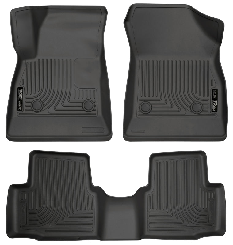 Husky Liners 99161 2016-2017 Chevrolet Cruze WeatherBeater Combo Floor Liners - Black