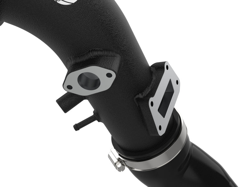 aFe 46-20649-B 19-22 Hyundai Veloster N L4 2.0L (t) BladeRunner 2-3/4in Aluminum Cold Charge Pipe - Black