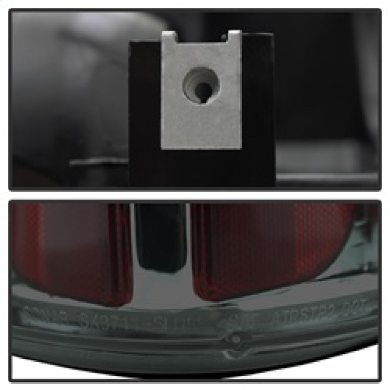 SPYDER 5002099 Spyder Chevy Silverado 1500/2500 99-02 (Not Stepside) Euro Style Tail Lights Smke ALT-YD-CS99-SM