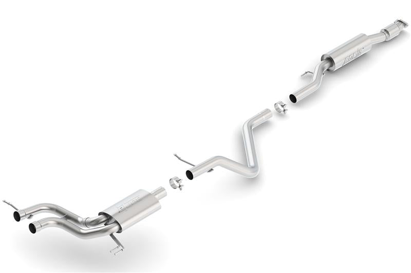 Borla 140506 13-15 Hyundai Veloster Turbo 1.6L AT/MT FWD 2dr Dual Center Rear Exit Cat-Back Exhaust
