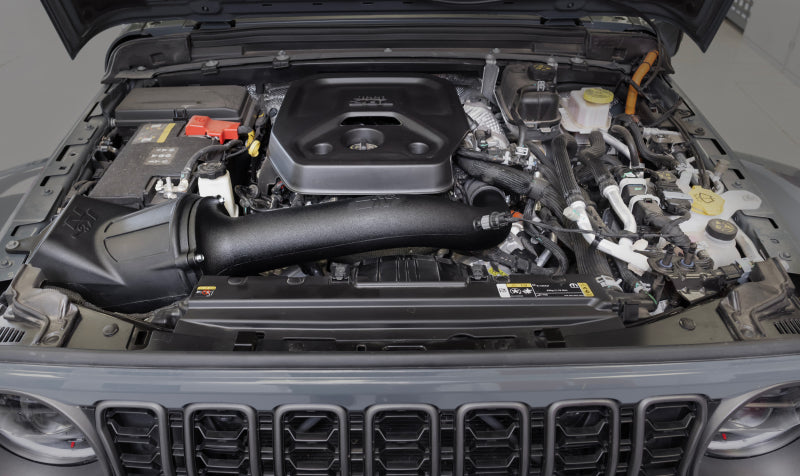 K&N Engineering 63-1597 K&N 2024 Jeep Wrangler 4xE 63 Series Air Intake