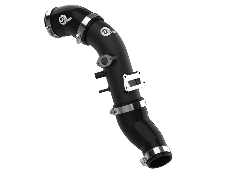 aFe 46-20649-B 19-22 Hyundai Veloster N L4 2.0L (t) BladeRunner 2-3/4in Aluminum Cold Charge Pipe - Black