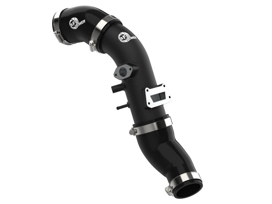 aFe 46-20649-B 19-22 Hyundai Veloster N L4 2.0L (t) BladeRunner 2-3/4in Aluminum Cold Charge Pipe - Black