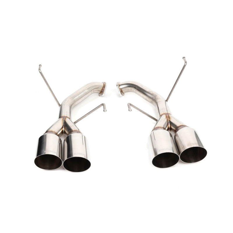 BLOX Racing BXEX-51106 2022+ WRX Muffler Delete / Axle Back Single Wall 4in - Polished Tips