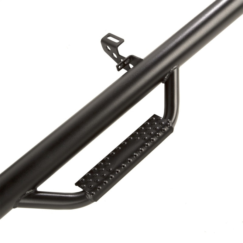 Rugged Ridge 11596.04 Spartan Nerf Bar Textured Black 18-20 Jeep Wrangler JL 4 Door