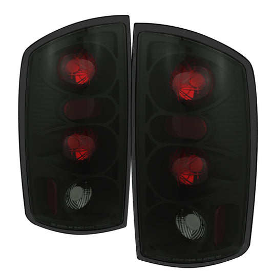 SPYDER 5078100 Spyder Dodge RAM 02-06 1500/RAM 2500/3500 03-06 Euro Style Tail Lights Black Smoke ALT-YD-DRAM02-BSM