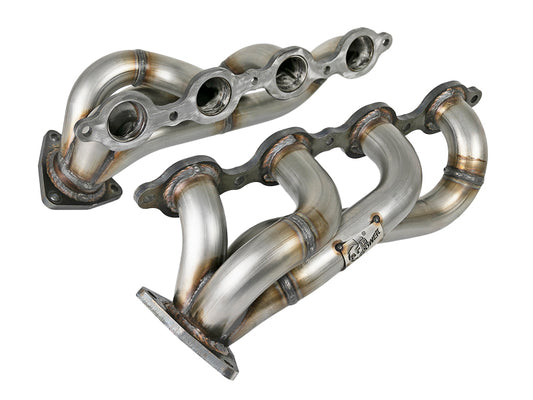 aFe 48-34134 Twisted Steel 1-3/4in 304SS Shorty Headers 2019 GM Silverado / Sierra 1500 V8-5.3L/6.2L