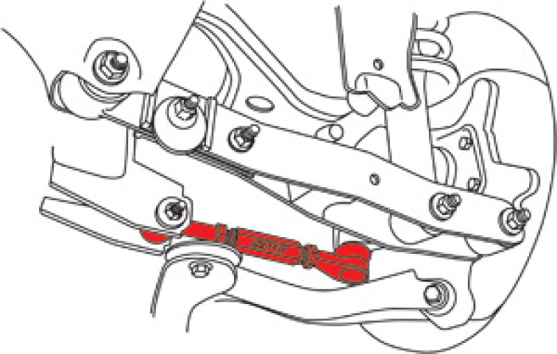 SPC Performance 67655 08-16 Subaru Impreza / 13-20 & 2022+ BRZ/Toyota 86 Rear Adjustable Toe Arm - Each
