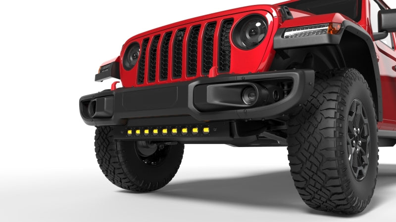 ORACLE Lighting 5883-006 2019+ Jeep Wrangler JL Skid Plate w/ Integrated LED Emitters - Yellow