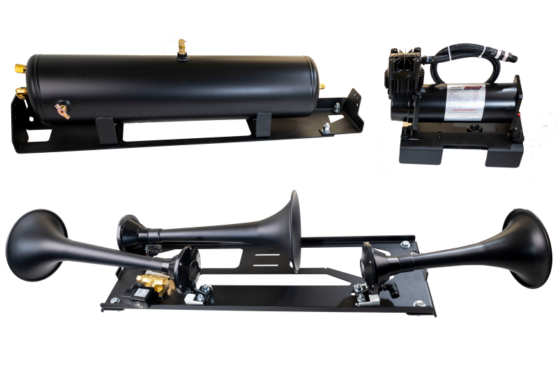 Kleinn Air Horns FSD23-734 Kleinn 23-24 Ford F-250/ F-350/ F-450 Onboard Air System w/ Model 730 Horns