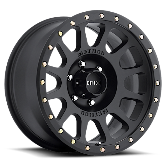 Method Wheels MR30578560525 Method MR305 NV 17x8.5 25mm Offset 6x5.5 108mm Centerbore - Matte Black