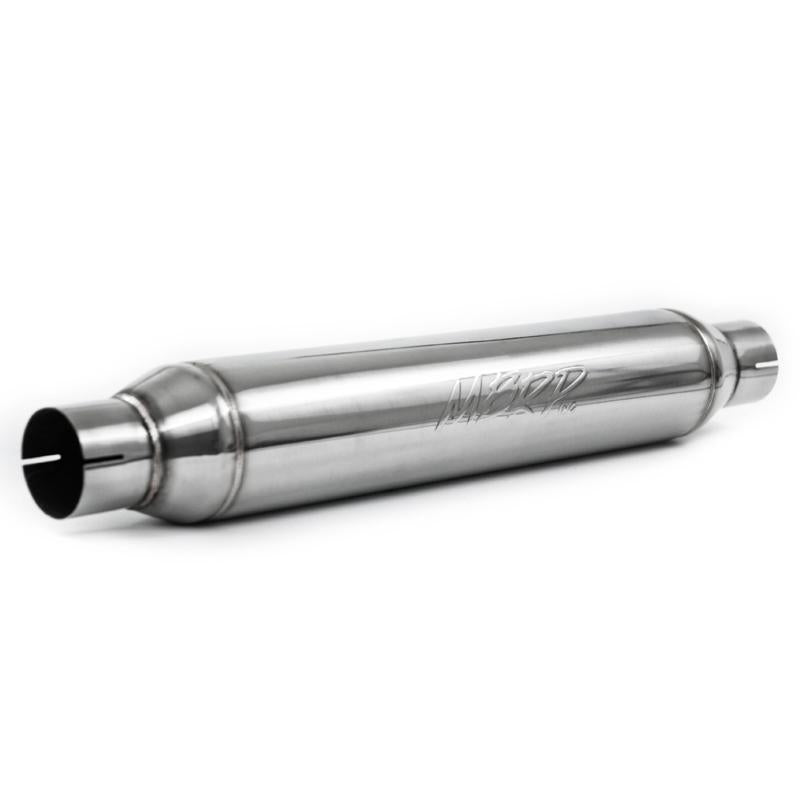 MBRP R1016 Universal Resonator 2.5in inlet/outlet 22in body 26in overall T304