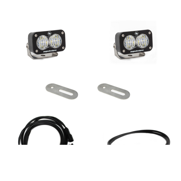 Baja Designs 447733UP 2017+ Ford Super Duty S2 Sport Dual Reverse Kit w/ Upfitter