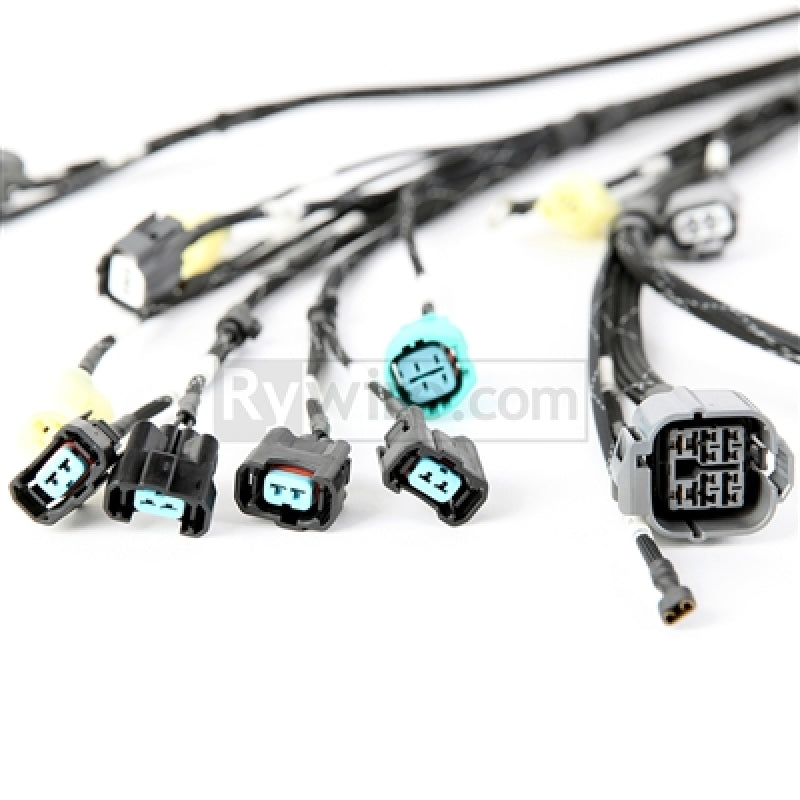 Rywire RY-B2-BASE Honda B-Series OBD2 Tuck Budget Eng Harness w/OBD2 Dist/Inj/Alt/92-95 OBD1 Plug (Adapter Req)