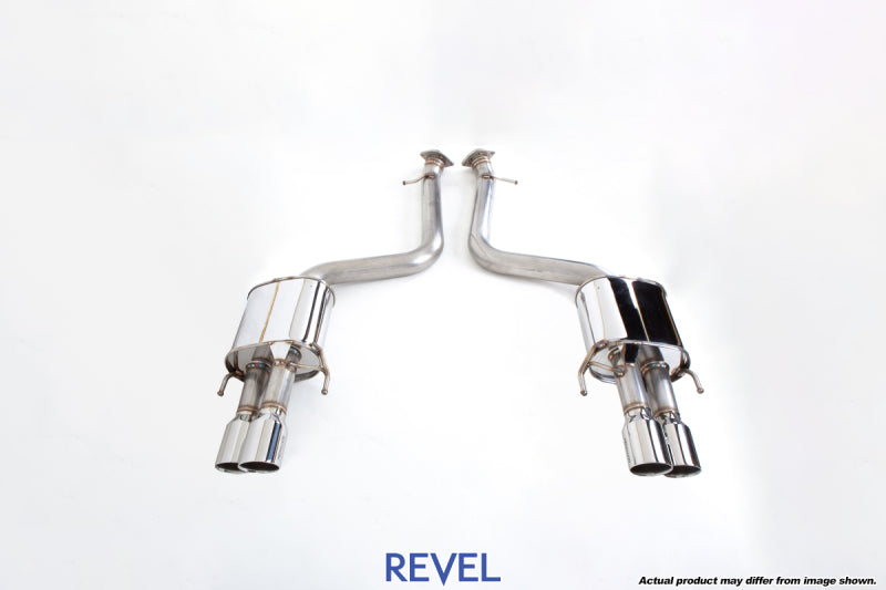 Revel T70201AR Medallion Touring-S Catback Exhaust - Dual Muffler / Quad Tip / Rear Section 16-17 Lexus GS F