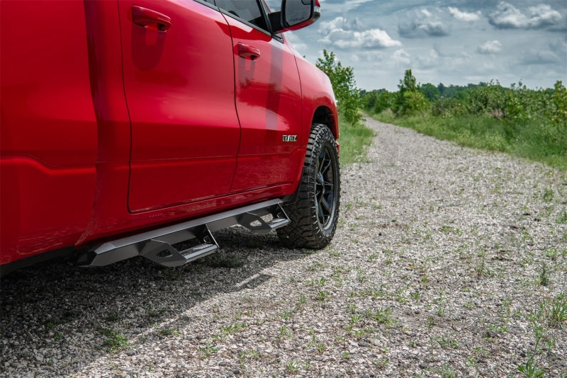 N-Fab PRD1571QC-TX Predator Pro Step System 15.5-17 Dodge RAM 1500 Quad Cab - Tex. Black