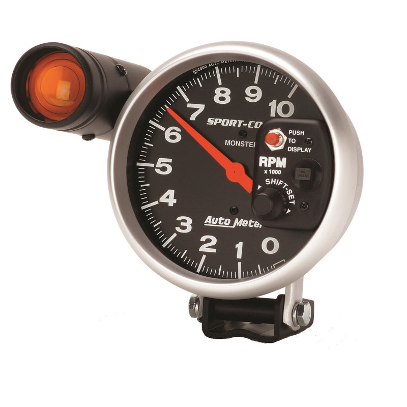AutoMeter 3904 Autometer Sport-Comp 5 inch 10K RPM Shift Light Tach