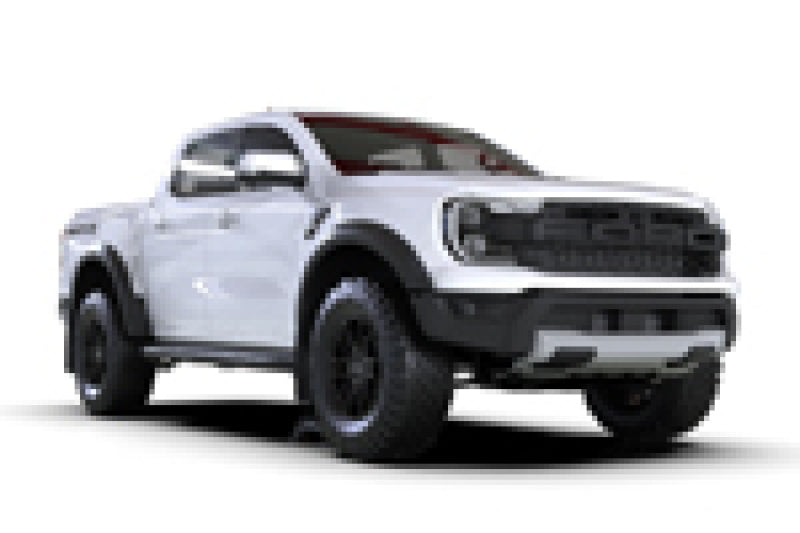 Rally Armor MF123-UR-BLK-WH 23-25 Ford Ranger Raptor Black UR Mud Flap White Logo