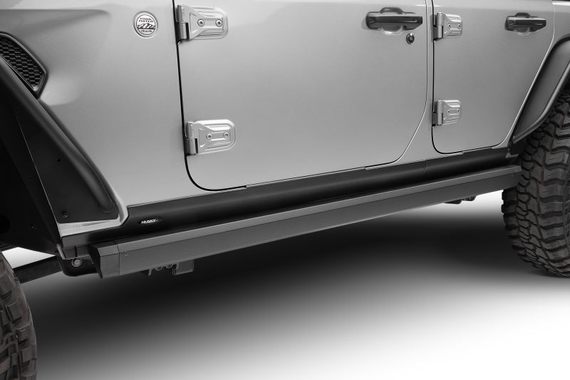 Go Rhino 20450674PC RealTruck 18-24 Jeep Wrangler 4dr VoltStep Electric Running Board Kit (Drilling Req.) - Tex. Blk