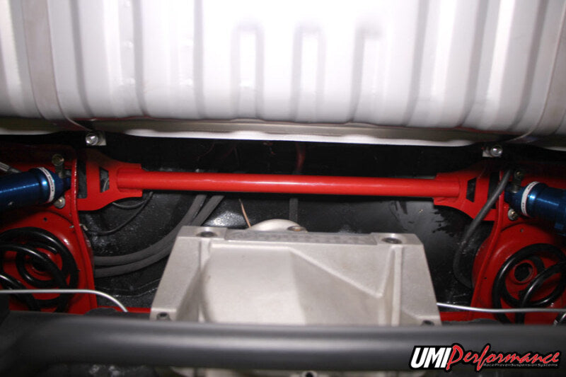 UMI Performance 4058-B 68-72 GM A-Body Rear Shock Tower Brace Bolt In