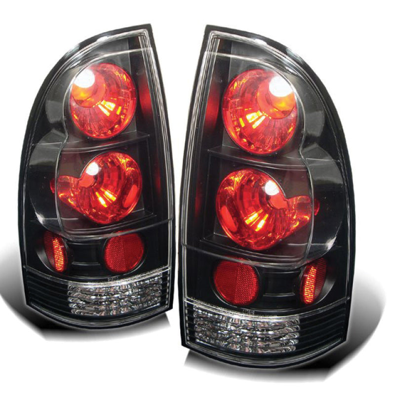 SPYDER 5007896 Spyder Toyota Tacoma 05-15 Euro Style Tail Lights Black ALT-YD-TT05-BK