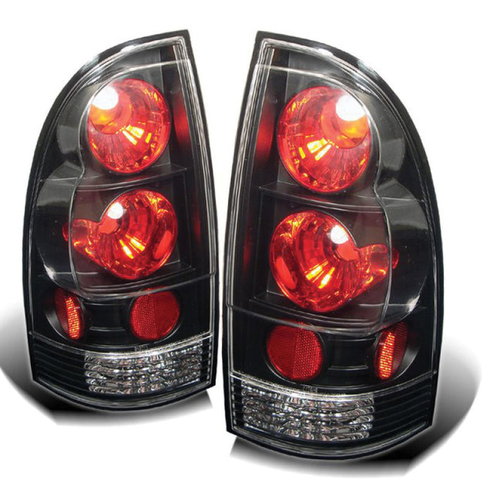 SPYDER 5007896 Spyder Toyota Tacoma 05-15 Euro Style Tail Lights Black ALT-YD-TT05-BK
