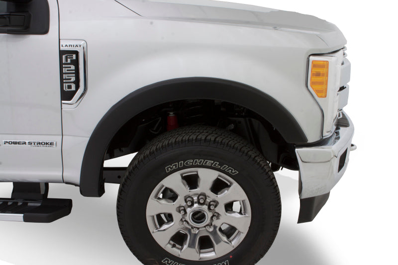 Bushwacker 20909-02 99-07 Ford F-250 Super Duty Styleside OE Style Flares 4pc - Black