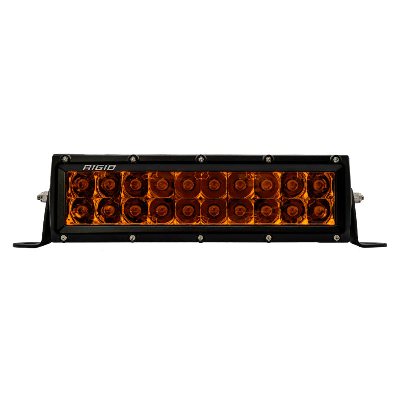 Rigid Industries 110223 E-Series 10in. Spot w/ Amber PRO Lens