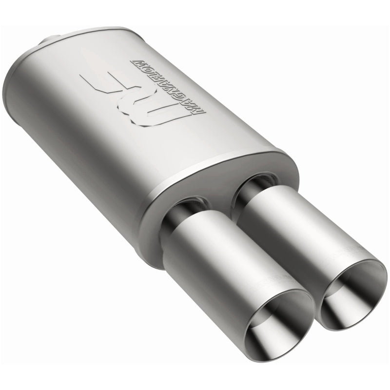 Magnaflow 14816 MagnaFlow Muffler W/Tip Mag SS 14X5X8 2.25/3.