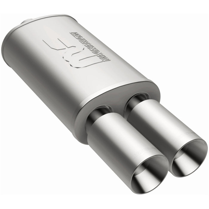 Magnaflow 14816 MagnaFlow Muffler W/Tip Mag SS 14X5X8 2.25/3.