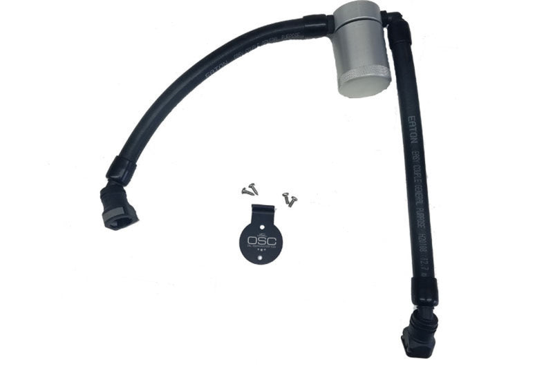 J&L 3033D-C 05-10 Ford F-150 5.4L Driver Side Oil Separator 3.0 - Clear Anodized