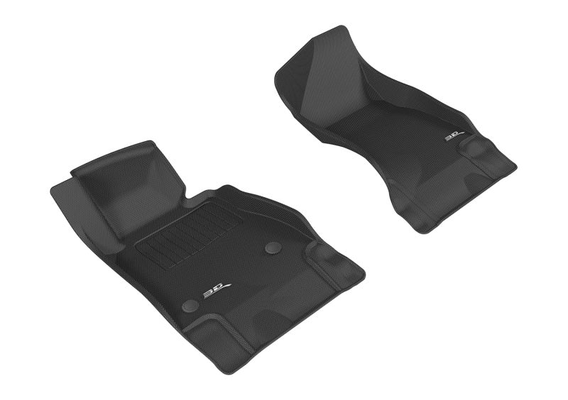 3D MAXpider L1CH06911509 2016-2020 Chevrolet Camaro Kagu 1st Row Floormat - Black