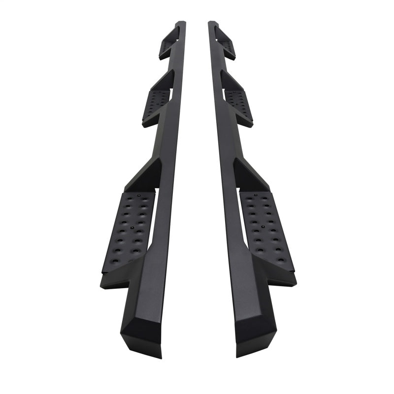 Westin 56-534345 /HDX 19-20 RAM 2500/3500 Crew Cab (8ft Bed) Drop Wheel to Wheel Nerf Step Bars - Txt Black
