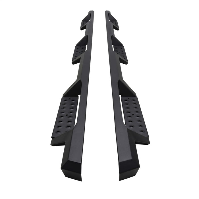 Westin 56-534345 /HDX 19-20 RAM 2500/3500 Crew Cab (8ft Bed) Drop Wheel to Wheel Nerf Step Bars - Txt Black