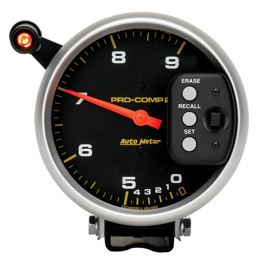 AutoMeter 6852 Autometer Pro-Comp 5 inch 9000 RPM Dual Range w/ Shift-Lite and Memory Tach