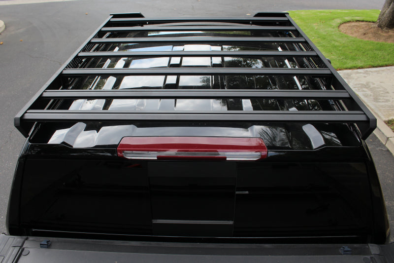Go Rhino 5933110T 19-23 Chevrolet/GMC Silverado/Sierra 1500 CC Ceros Low Profile Roof Rack - Tex. Blk